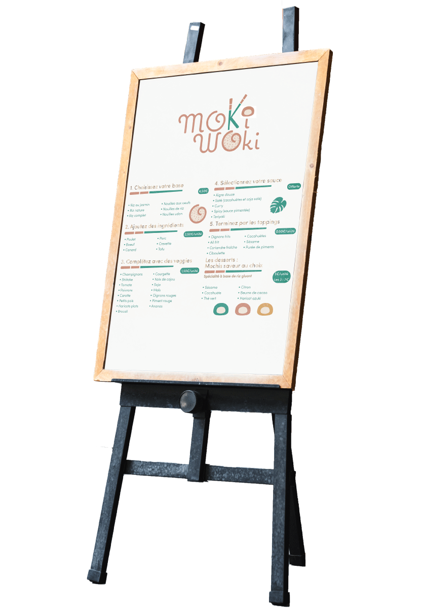 Pancarte extérieure